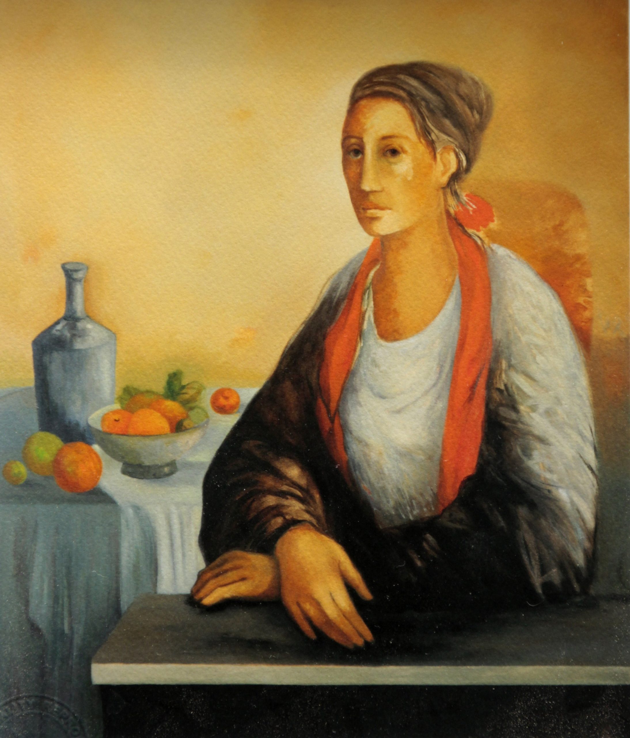 Lola Fernández "Mujer Con Frutas"